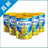正品直邮新西兰本土版Karicare可瑞康三3段婴幼儿奶粉整箱6罐！