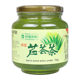 【天猫超市】韩国进口 韩国农协蜂蜜芦荟茶 1kg/瓶 进口冲饮品茶