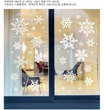 韩国墙贴/圣诞节雪花装饰贴/瓷砖贴橱窗玻璃贴纸/冰箱贴/家具贴画