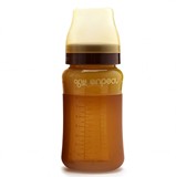 进口韩国英宝纳米银抗菌软体硅胶奶瓶身260ml（不含奶嘴）EB22