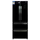 Ronshen/容声BCD-378WPMB-XA22 黑色玻璃变频多门四门冰箱大冰箱