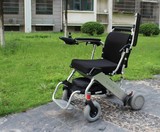 正品平方电动轮椅车/折叠轻便小铝合金老人代步车锂电池D07包邮