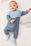 【现货】英国NEXT代购童装秋冬男童宝宝长袖针织棉线连体衣爬服