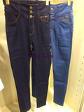 RougeDiamant专柜正品 代购 2015秋款 高腰牛仔裤55514124-760