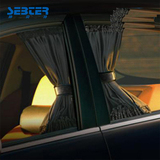 SEBTER 汽车窗帘 车用品遮阳帘 铝规侧档 遮阳挡 轨道式隔热帘
