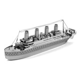 泰坦尼克号 3D金属模型拼图立体手工DIY拼装成人益智玩具创意礼物