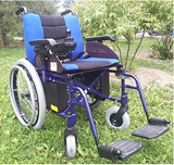 上海依夫康电动轮椅手动电动两用KB5628脚踏板靠背可拆卸进口配置