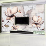 新款大型壁画3d 立体 电视背景墙壁纸画 客厅环保无纺布墙纸 特价