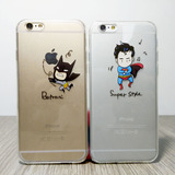 手机壳iphone6Plus/5s/苹果小米三星S4手机套超人蝙蝠侠batman