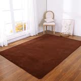 加厚珊瑚绒地毯可机洗家用简约现代客厅茶几地毯卧室床边毯 定制