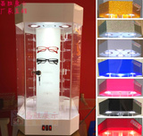 亚克力展示柜太阳镜框 墨镜陈列旋转柜 有机玻璃定做眼镜展示架