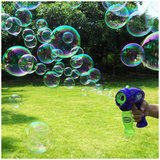 Gazillion电动泡泡枪儿童玩具 户外手持式泡泡机配七彩泡泡水一支