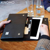 Knomo iPad2/3/4 Air2整理收纳包真皮内胆包数码包超薄全包保护套