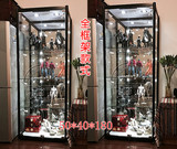 金属玻璃收藏展柜家用陈列柜 高达模型展示柜饰品展柜 精品展示柜