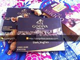 【包顺丰】美国Godiva 歌帝梵顶级松露黑巧克力礼盒12粒 节日礼盒