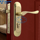 天宇全铜门锁全铜执手锁木门锁房门锁卧室门锁室内门锁GE812503PZ