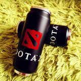 原版DOTA2游戏周边刀塔2易拉罐双层不锈钢保温星巴克玻璃水杯子