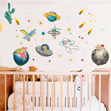 高品质婴儿房间装饰夜光贴画纸 男/女宝宝儿童房卡通童趣墙贴纸