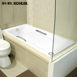 正品 科勒K-15849T-0百利事嵌入式铸铁浴缸1.7米陶瓷浴缸