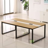 冠泽办公家具简约现代组合移动会议桌大小型长方形条桌时尚办公桌