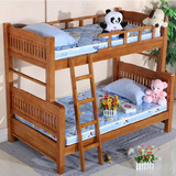 实木儿童床子母床上下床高低床橡木儿童床简约现代小孩床儿童家具