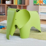 大象椅子 儿童椅 换鞋凳子 幼儿园塑料桌椅  创意设计师家具