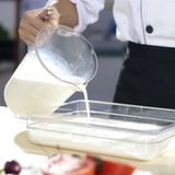 PC耐摔量杯带刻度塑料溶液杯透明亚克力厨房毫升杯计量水壶盎司杯