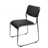 办公椅子职员椅会客椅电脑椅钢管椅培训椅靠背椅叠加新闻会议椅子