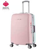 zeal姿旅 铝框拉杆箱万向轮 韩国旅行箱女20寸登机箱24寸行李箱22