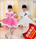 儿童动物演出服小兔子表演服公主裙卡通儿童造型服装