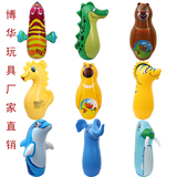企鹅健身益智玩具厂家直销博华充气玩具批发PVC加厚大号不倒翁