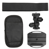 索尼SONY运动相机配件 VCT-BPM1 佩戴式摄像机背包固定件 背包夹