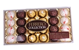 意大利进口威化巧克力礼盒费列罗榛果24粒钻石装300g节日送礼团购