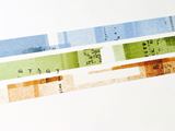 日本仓敷意匠计画室  井上阳子设计 拼贴三色 和纸胶带