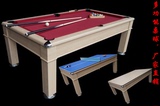台球桌家用标准乒乓球桌餐桌会议桌三合一多功能桌球