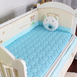婴儿床围床品套件韩国卡通可拆洗四季宝宝床新生儿防碰撞床品礼物