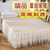 夏天蕾丝床裙床罩单件1.8米双人床席梦思保护套特价1.5m/2.0床套