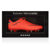 代购 签名足球鞋 欧冠决赛德罗巴专用球鞋 体育亲笔收藏
