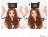 韩国正品3 CONCEPT EYES 化妆包小号 精致小巧 携带方便黑色