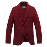 手工羊毛大衣男士2015秋冬新款羊绒双面呢西装领大衣英伦毛呢外套