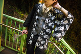 【惨绿吟游】原创设计 菊与刀 拼接和服开衫 男女同款 日本羽织