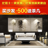 新中式家具中式沙发组合实木布艺休闲沙发新古典中国风样板房家具