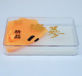 海参500克装包装盒21*14.5*4CM  长方形塑料透明包装盒子