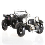 玩具收藏品铁皮做旧老爷车模型复古怀旧1929年代吉普车汽车摆件