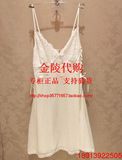 专柜正品代购 EBLIN 16年春款白色性感吊带睡衣睡裙ECFL612D41