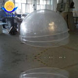 超大亚克力透明有机玻璃空心球 户外防水景观塑料大型工程半球罩