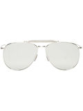 美国代购 Thom Browne/桑姆-布郎尼 女士银色镜面飞行员太阳眼镜