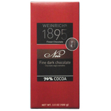 德国进口纯可可脂巧克力 1895薇瑞驰 70%可可 黑巧克力