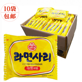 10袋包邮 韩国进口方便面火锅面饼 不倒翁部队拉面面饼料理店110g