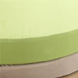 直销全棉圆床纯色床笠单件纯棉圆形床罩床套床单保护套2米/2.2米